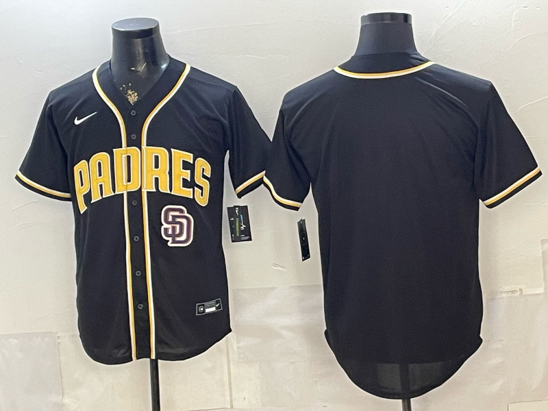 Men San Diego Padres blank Nike black MLB Jersey 0522008